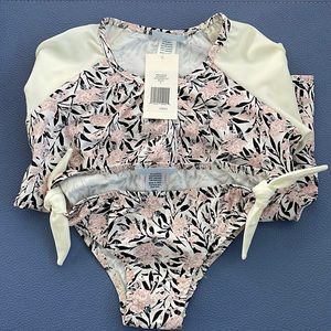 Eberjey Rashgaurad and Bottom Set